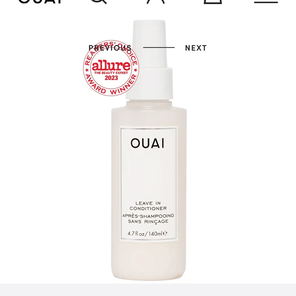 OUAI leave in conditioner